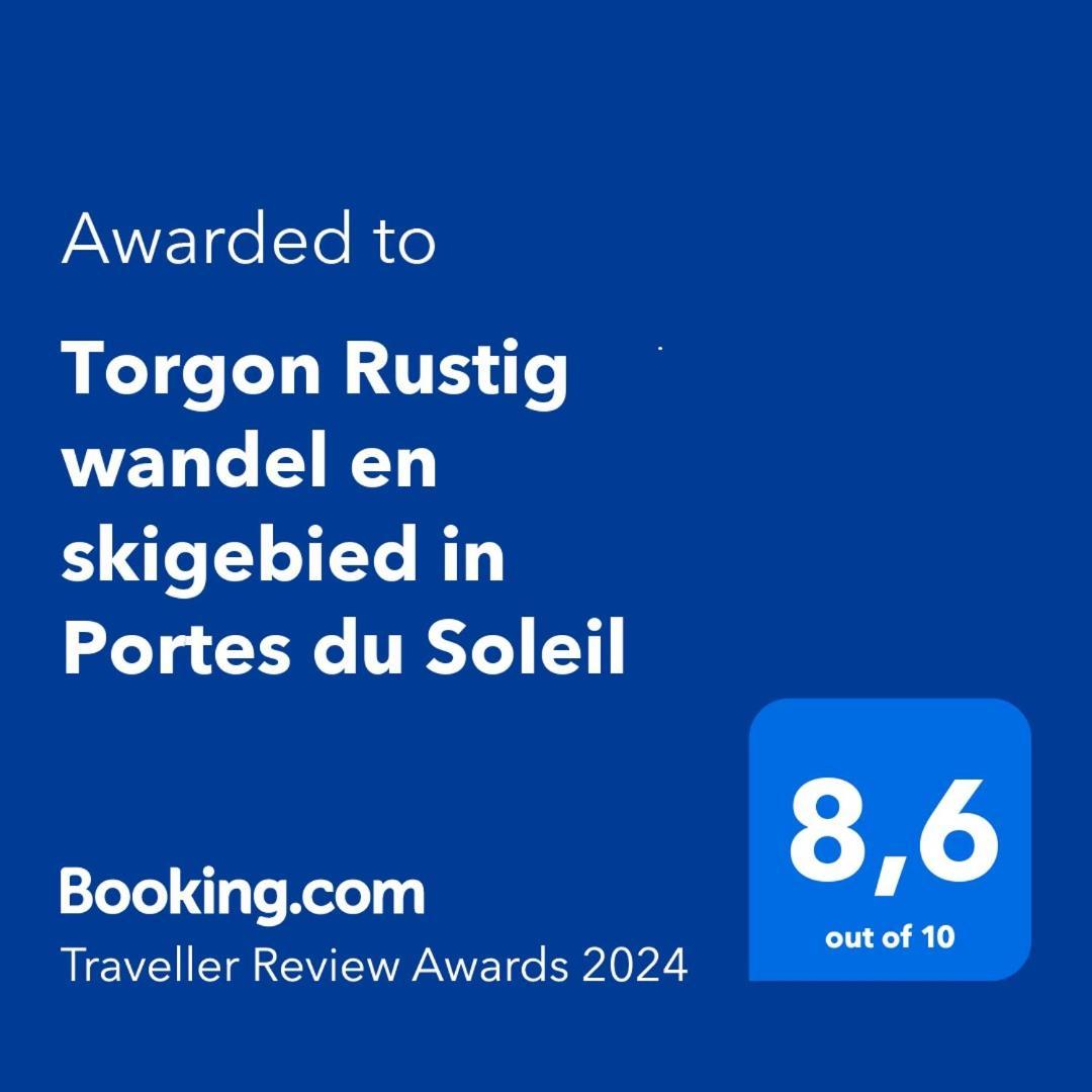 Heerlijke Wandel Of Ski Vakantie In Torgon Portes Du Soleil Esterno foto